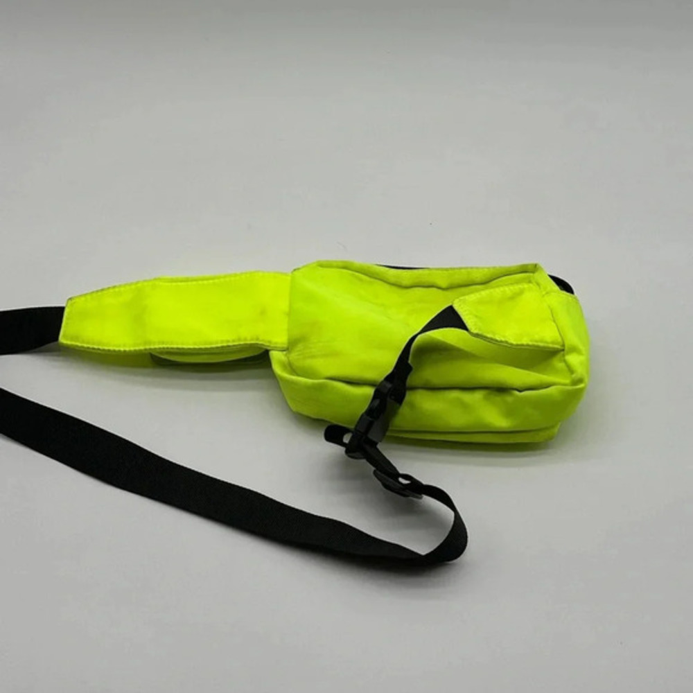 Neon‎ Green Fanny pack Asos High Life Trees - Picture 4 of 9